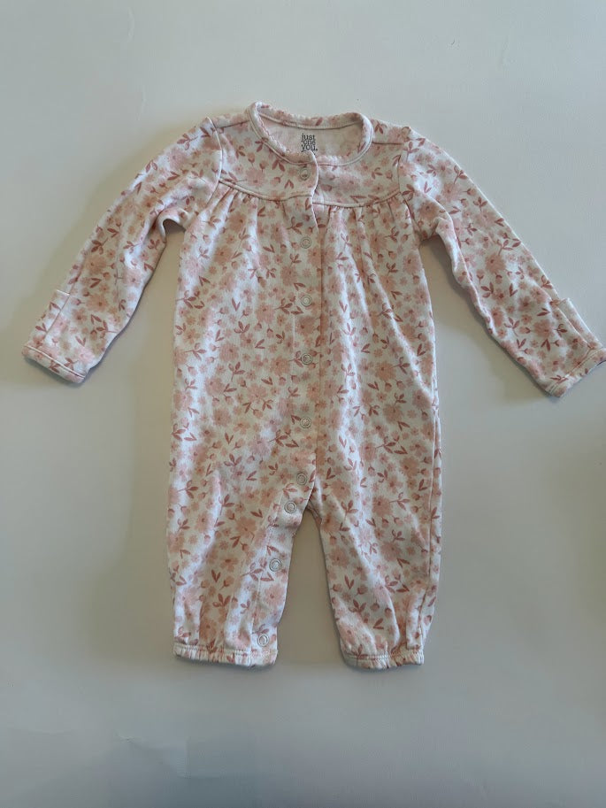 #78 REDUCED Carter's Floral Footless One Piece Girls 3M