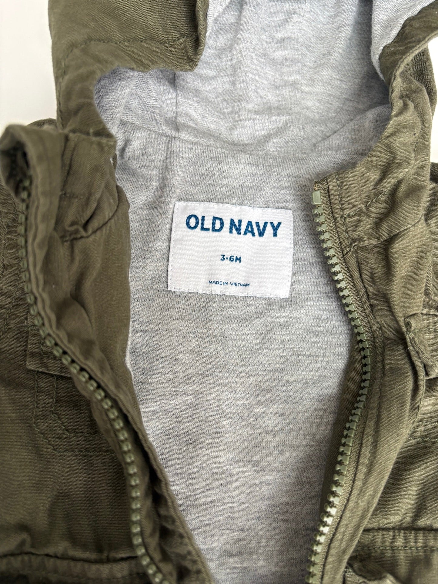 Seller #105 - Size 3-6 Boys/GN Green Old Navy Light Jacket VGUC