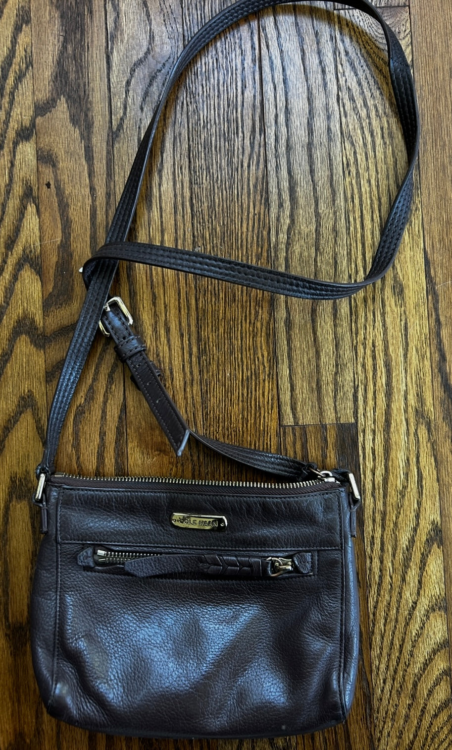 #35 Cole Haan brown leather purse