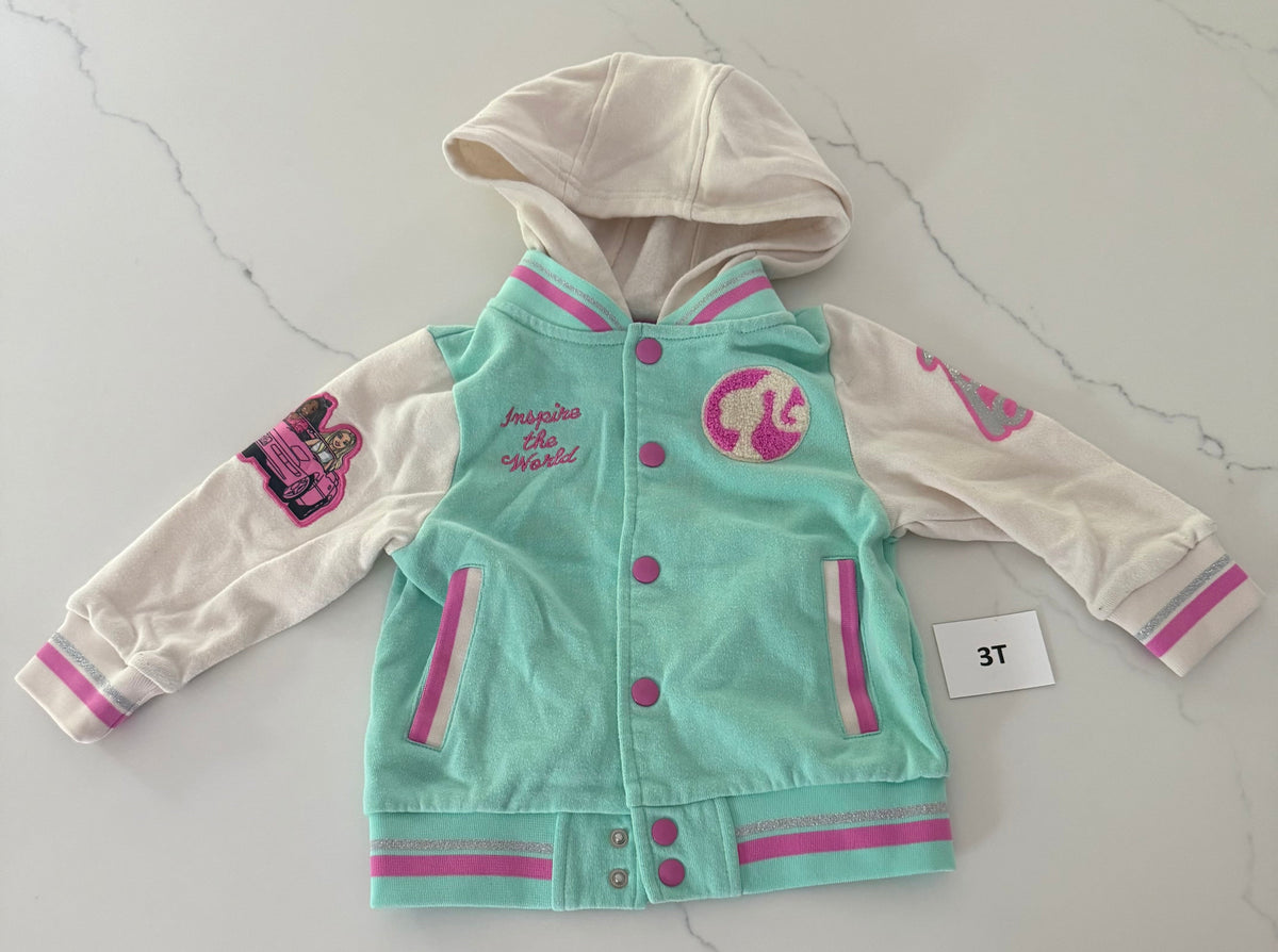 #139 Barbie Jacket Girls 3T