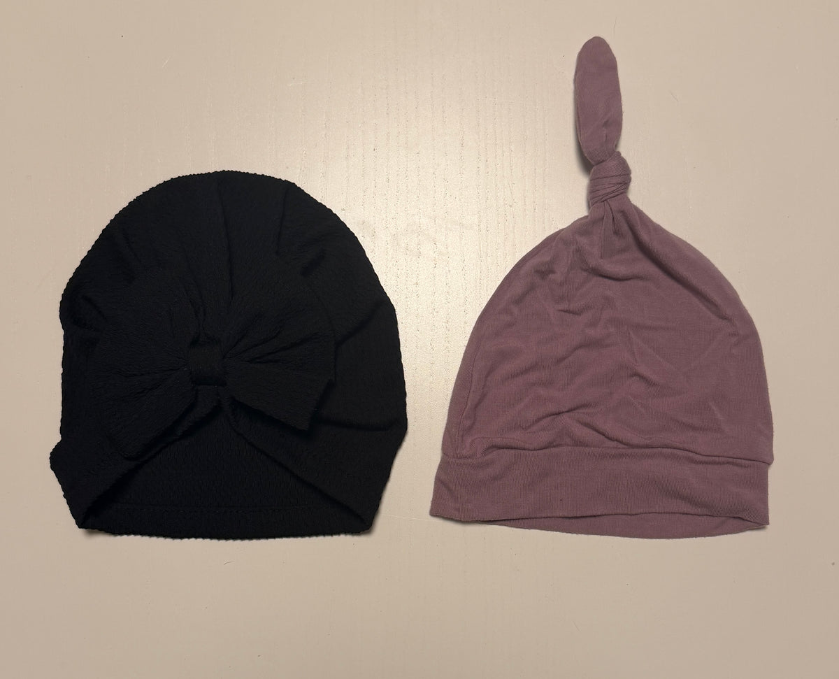 #93 baby turban & hat bundle