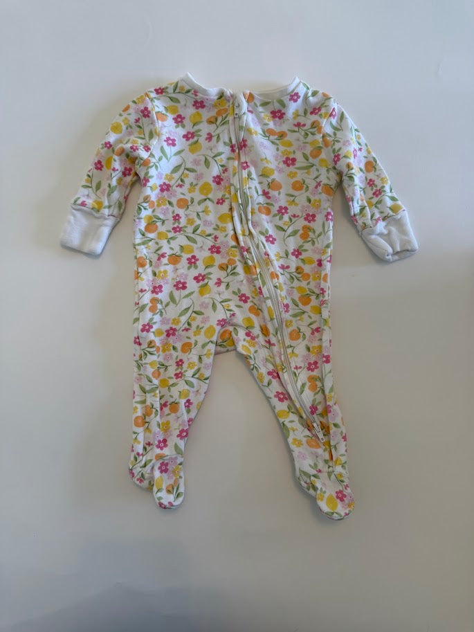 #78 REDUCED Primark Floral Pajamas Girls 3M