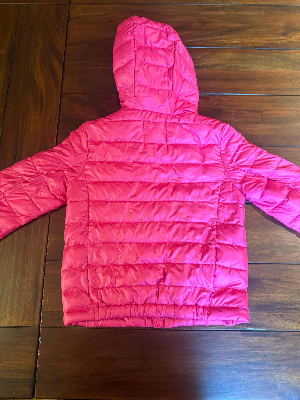 #51 Girls 5T Primary Pink Puffer Coat
