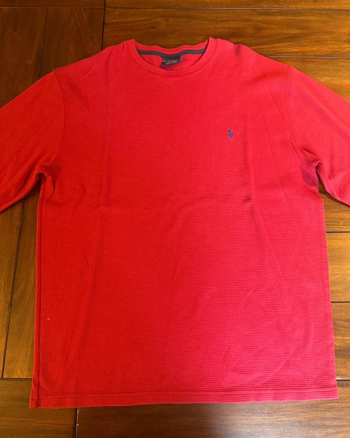 #51 REDUCED Men’s Ralph Lauren XL Waffle Knit Long Sleeve Shirt