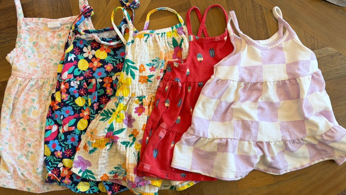 Seller 22 size 12 month tank dresses