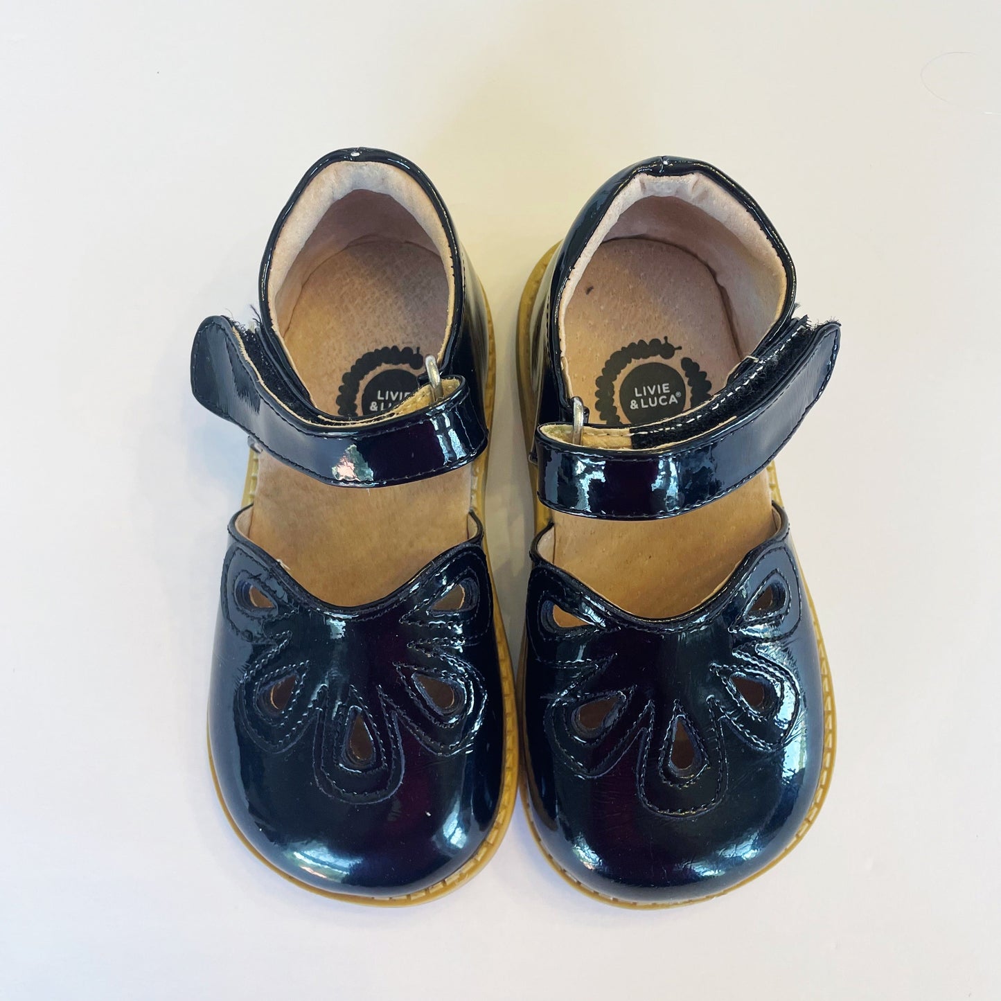 #118 | Size 9 | Livie and Luca Girls Black Mary Jane Shoes