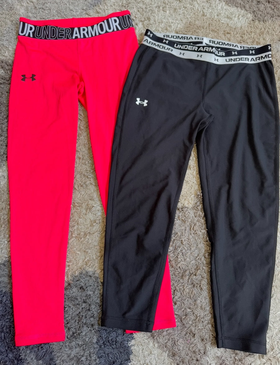 #74- Under Armour pant bundle size 14- EUC!!