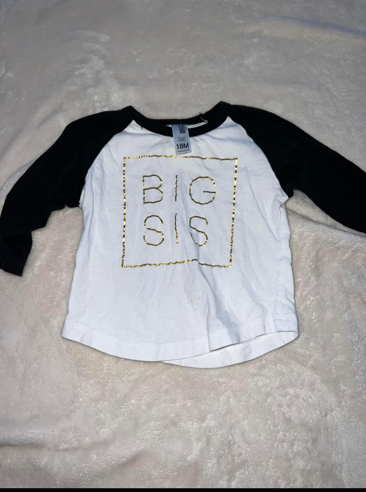 #46 18mon big sister shirt