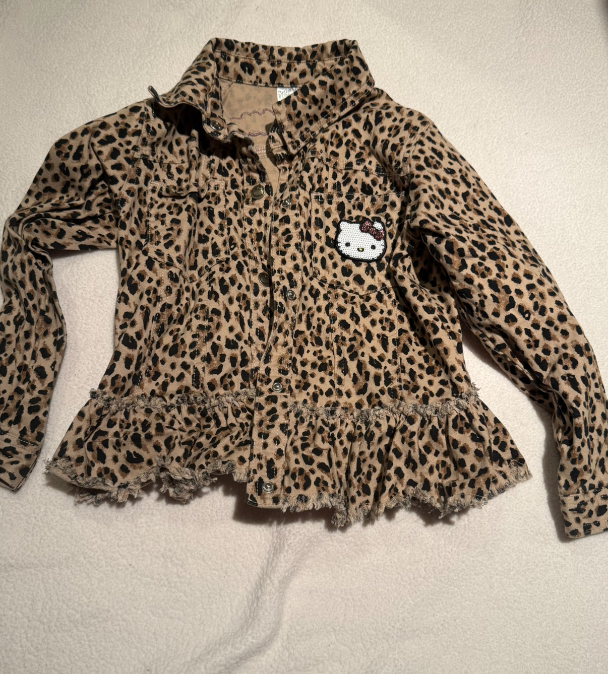 136 NWOT Hello Kitty jacket size 6