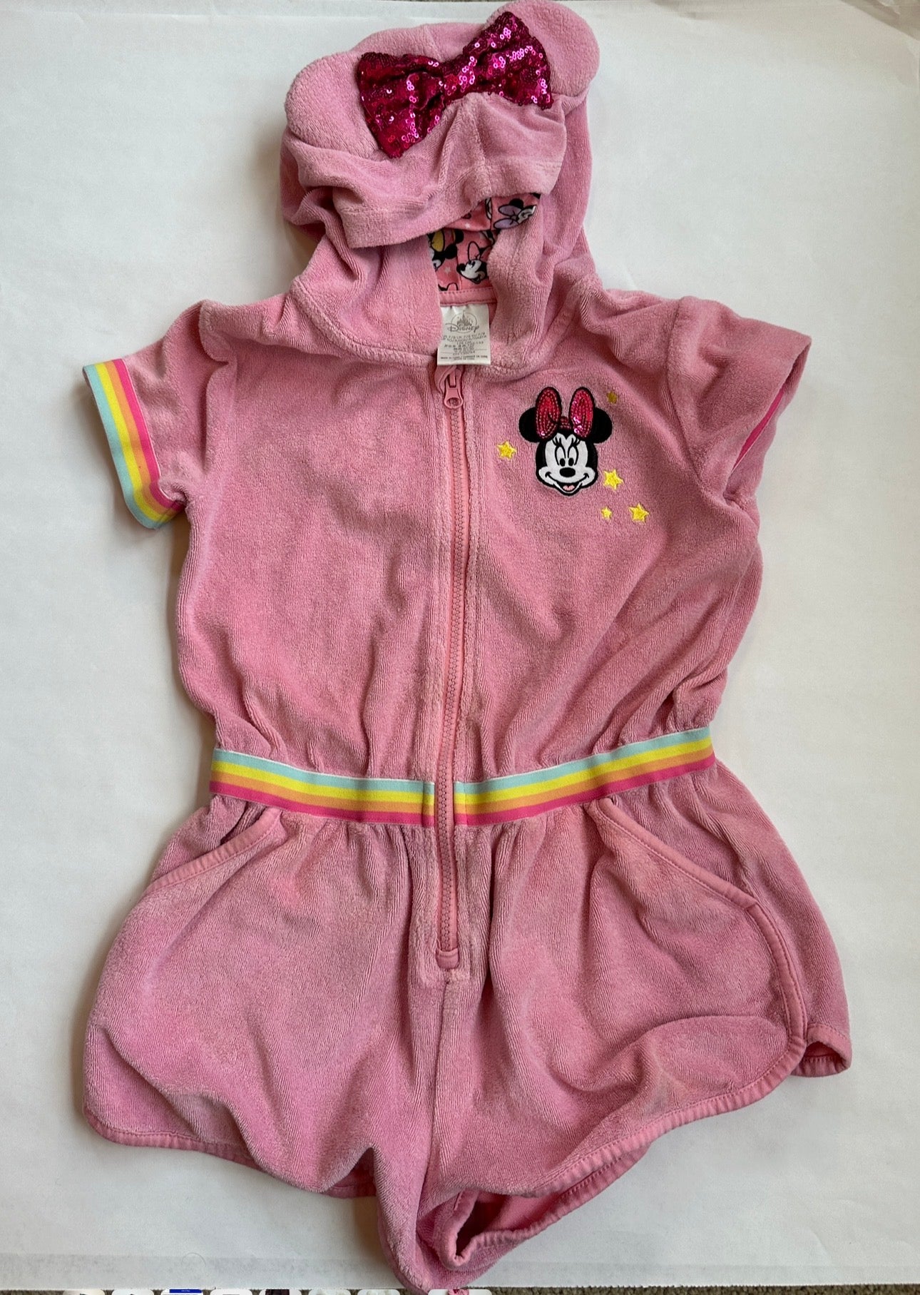 #10 | Girls Disney swim romper | size 7/8