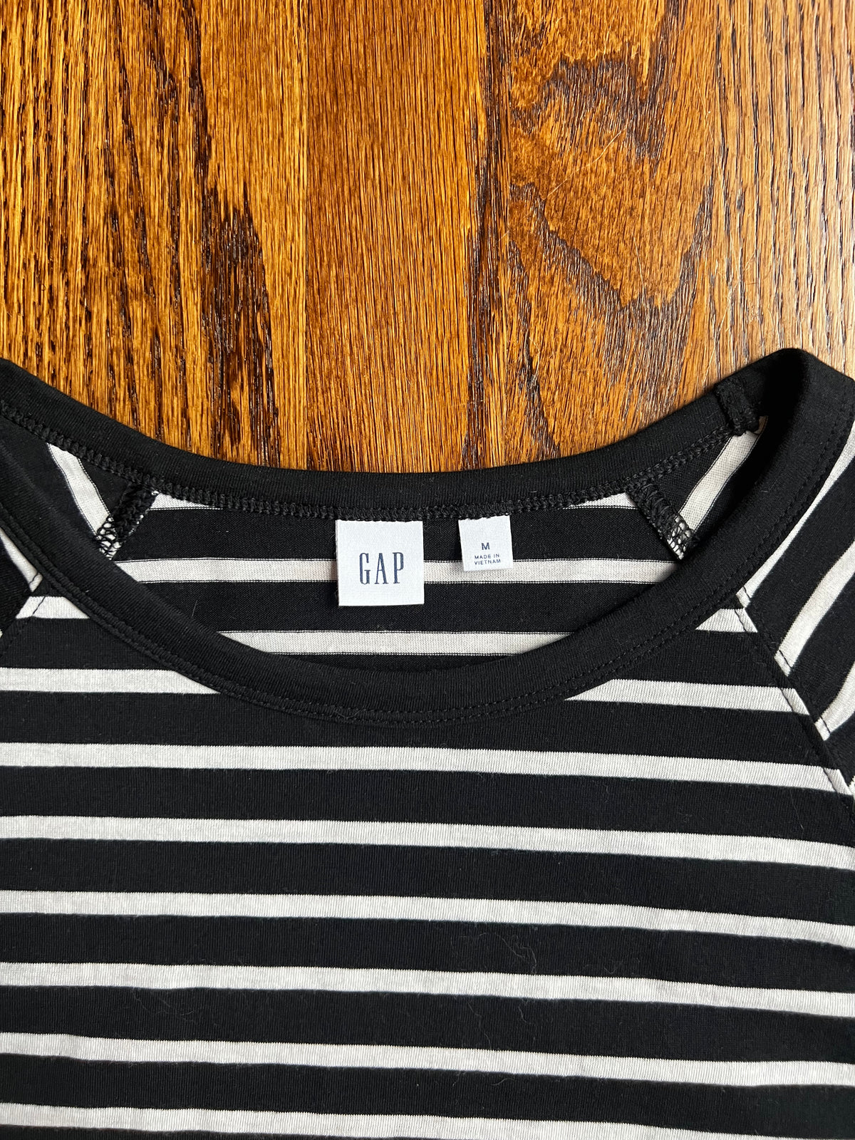 Seller #115 - Gap Women’s Medium Black & White Striped Tunic Dress, EUC
