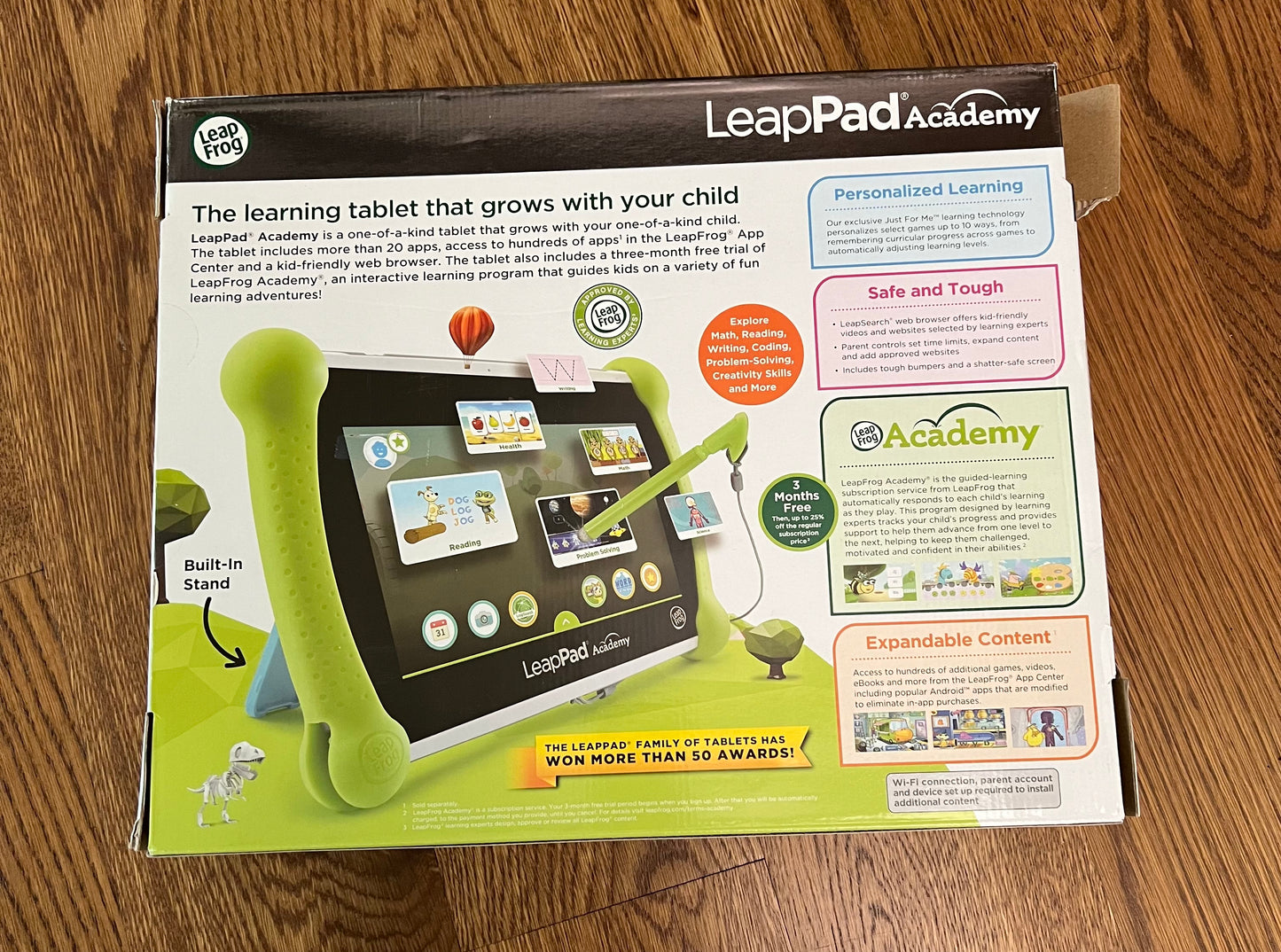 #33 Leap Frog LeapPad Academy - BRAND NEW IN BOX. Retails for $119