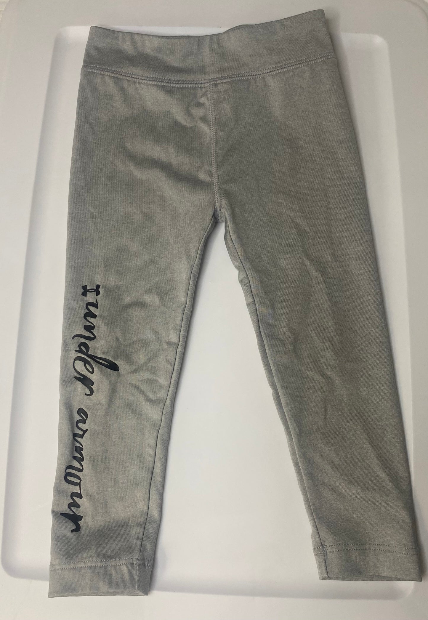 Seller #66 Girls 2T Gray Under Armor Leggings