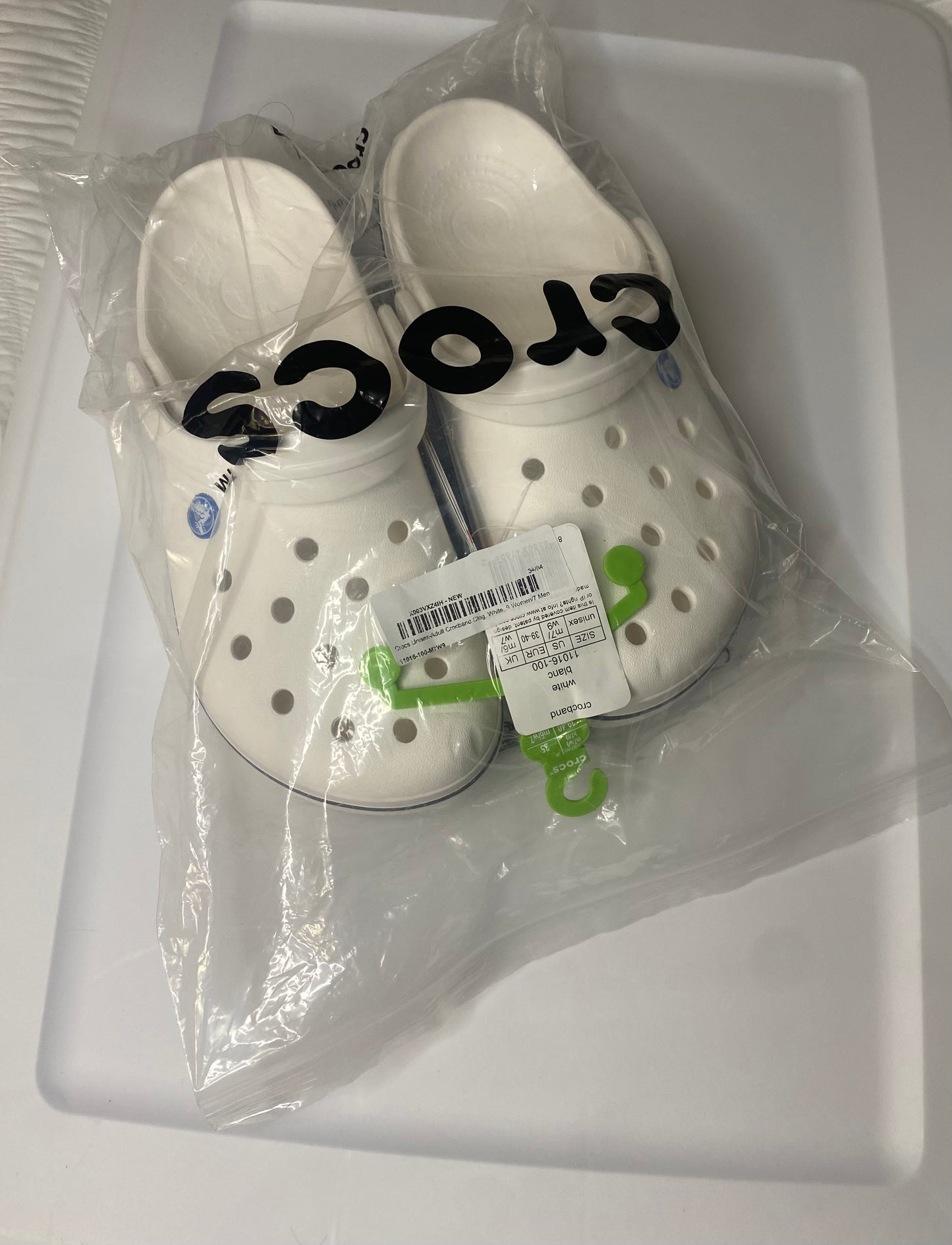 Seller #66 Women’s NIB White Size 9 Crocs