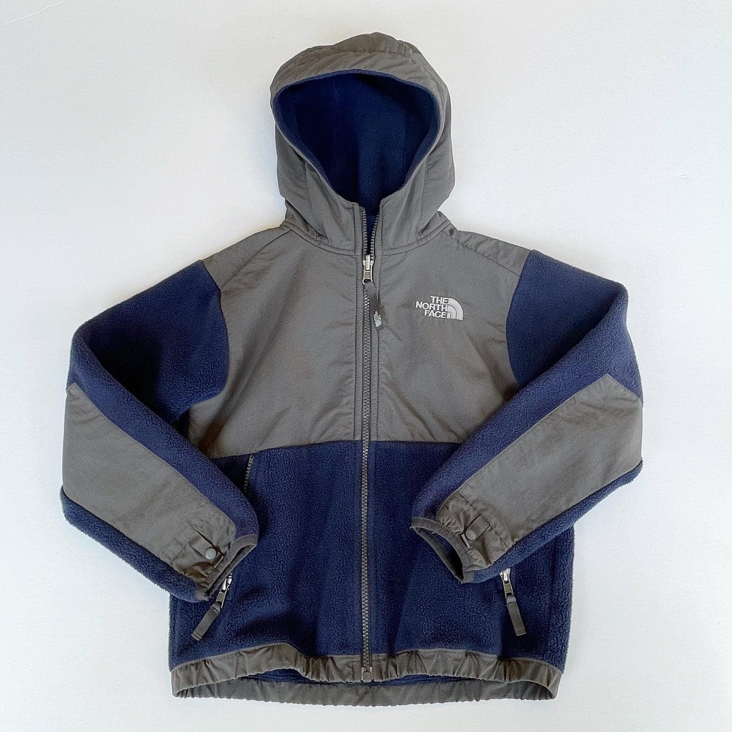 #118 | Size S (7/8) | North Face Boys Fleece Denali Hooded Coat
