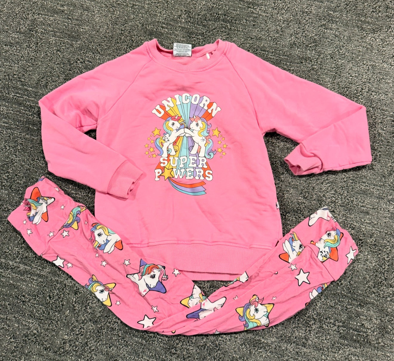 #133 my little pony outfit- lightweight 4T