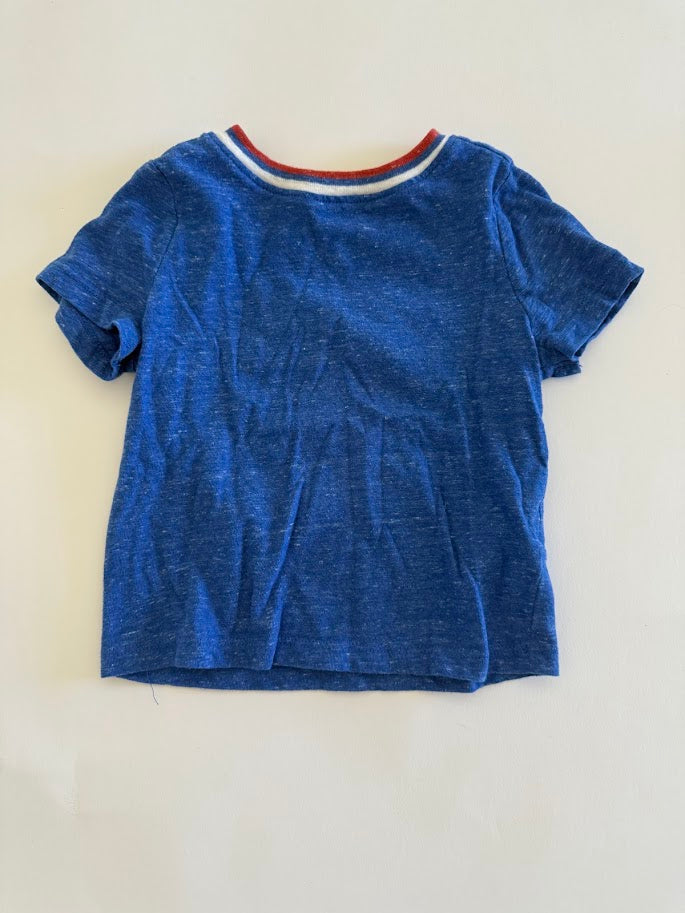 #78 REDUCED Old Navy Blue T Shirt Boys 12-18M