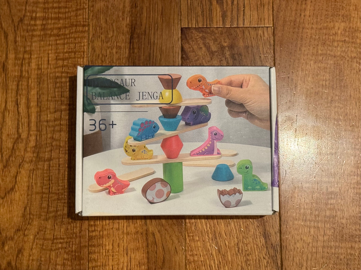 #129 Montessori Dinosaur Balancing Puzzle