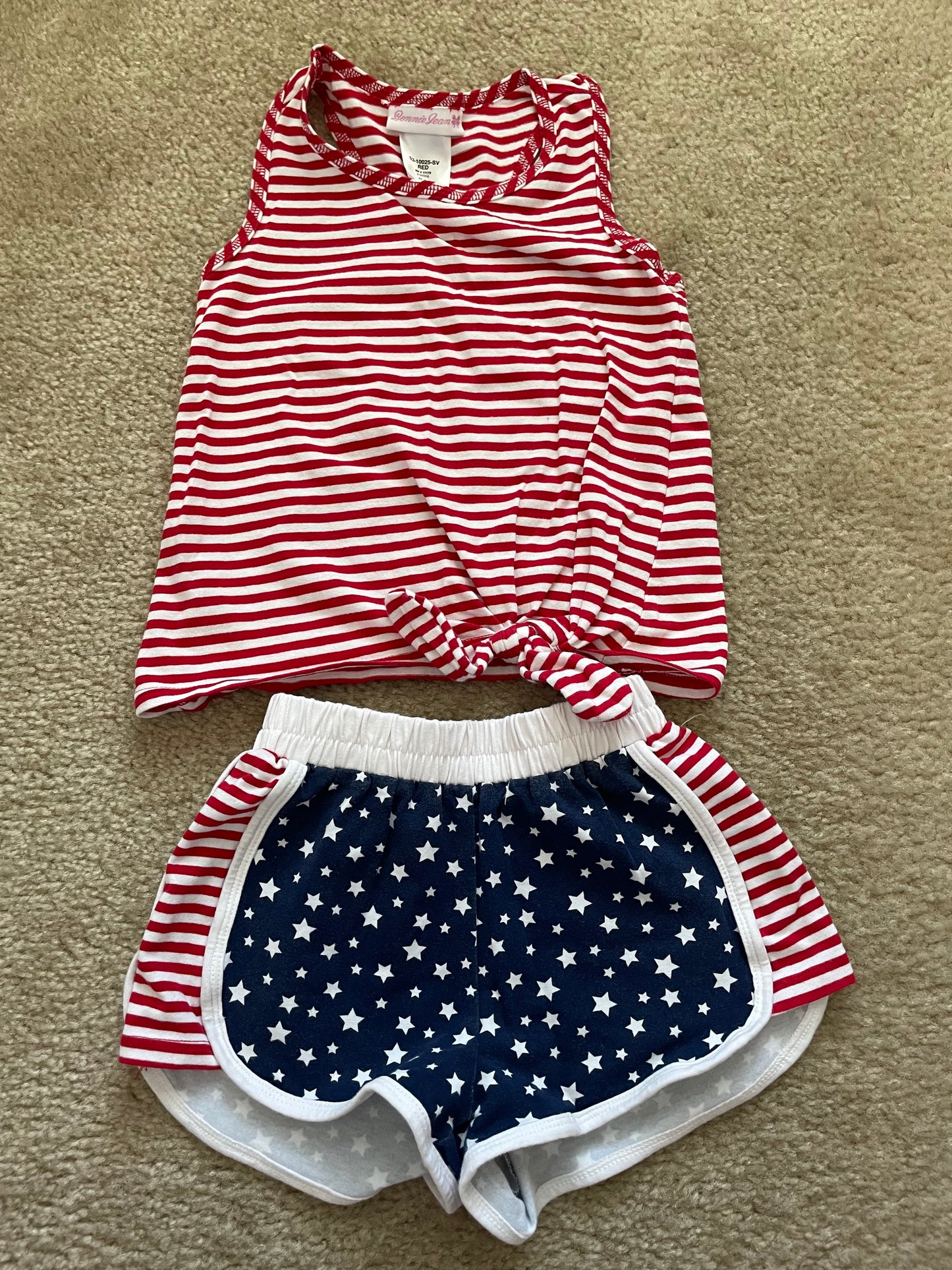 Seller 71: Girls size 6 4th of July outfit