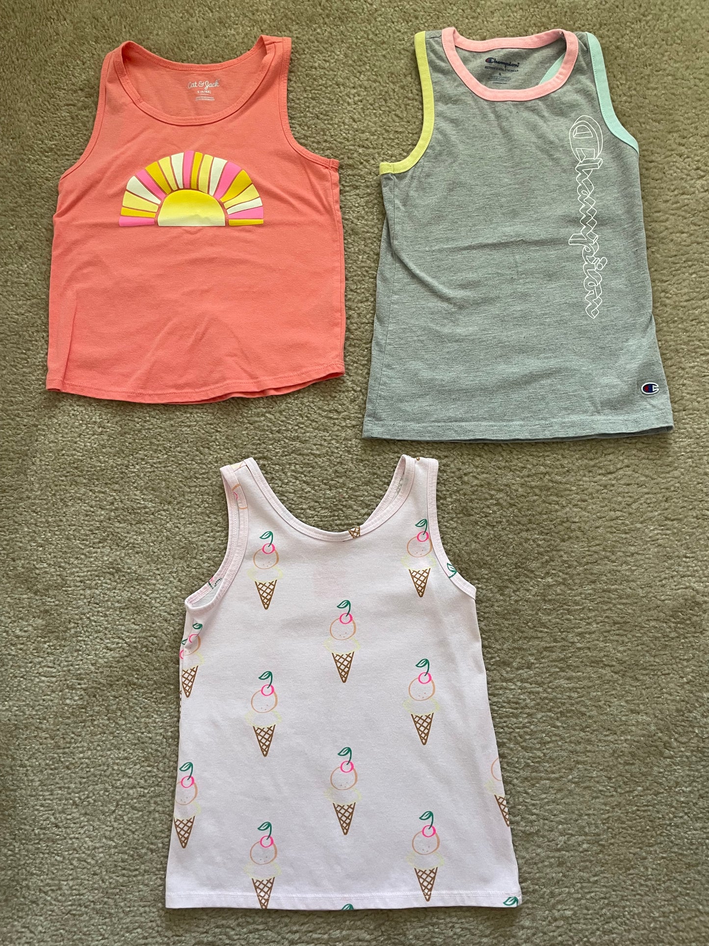 Seller 71: Girls size 6 tank top bundle