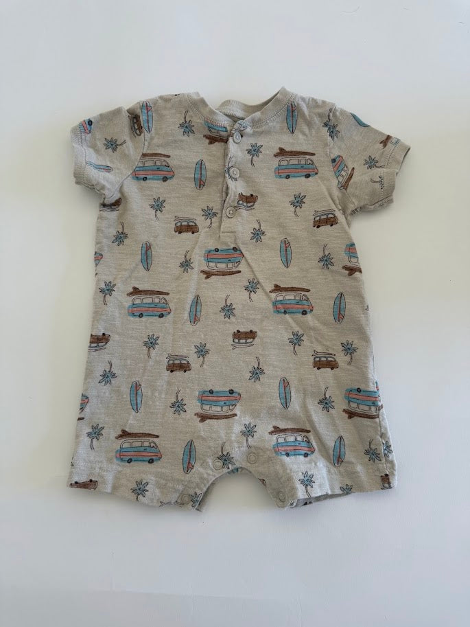 #78 REDUCED Carter's Surf Romper Boys 12M