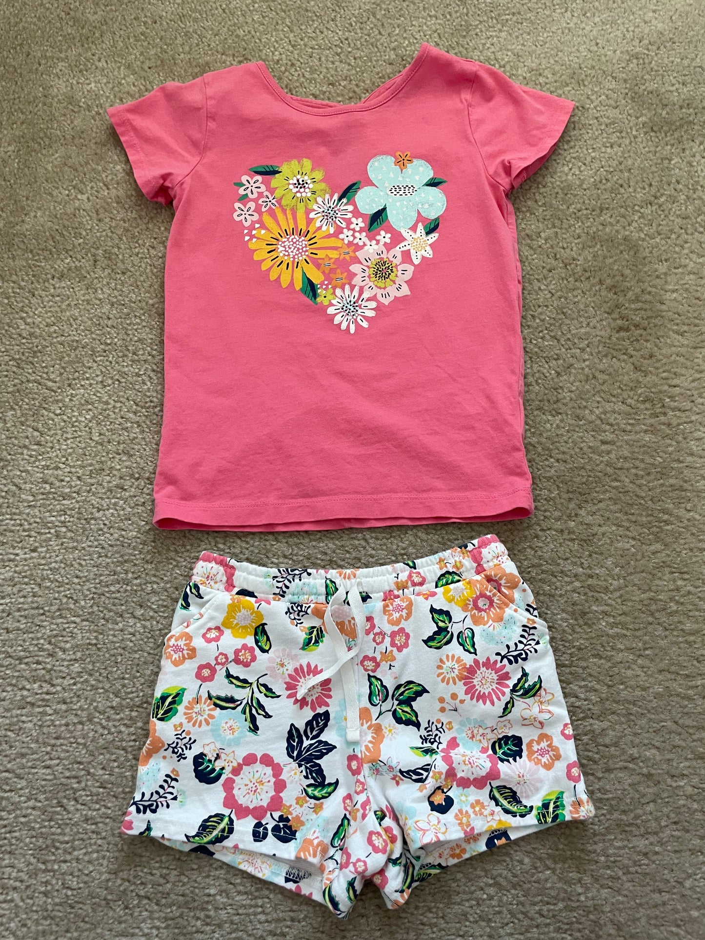Seller 71: Girls Carters size 6 outfit