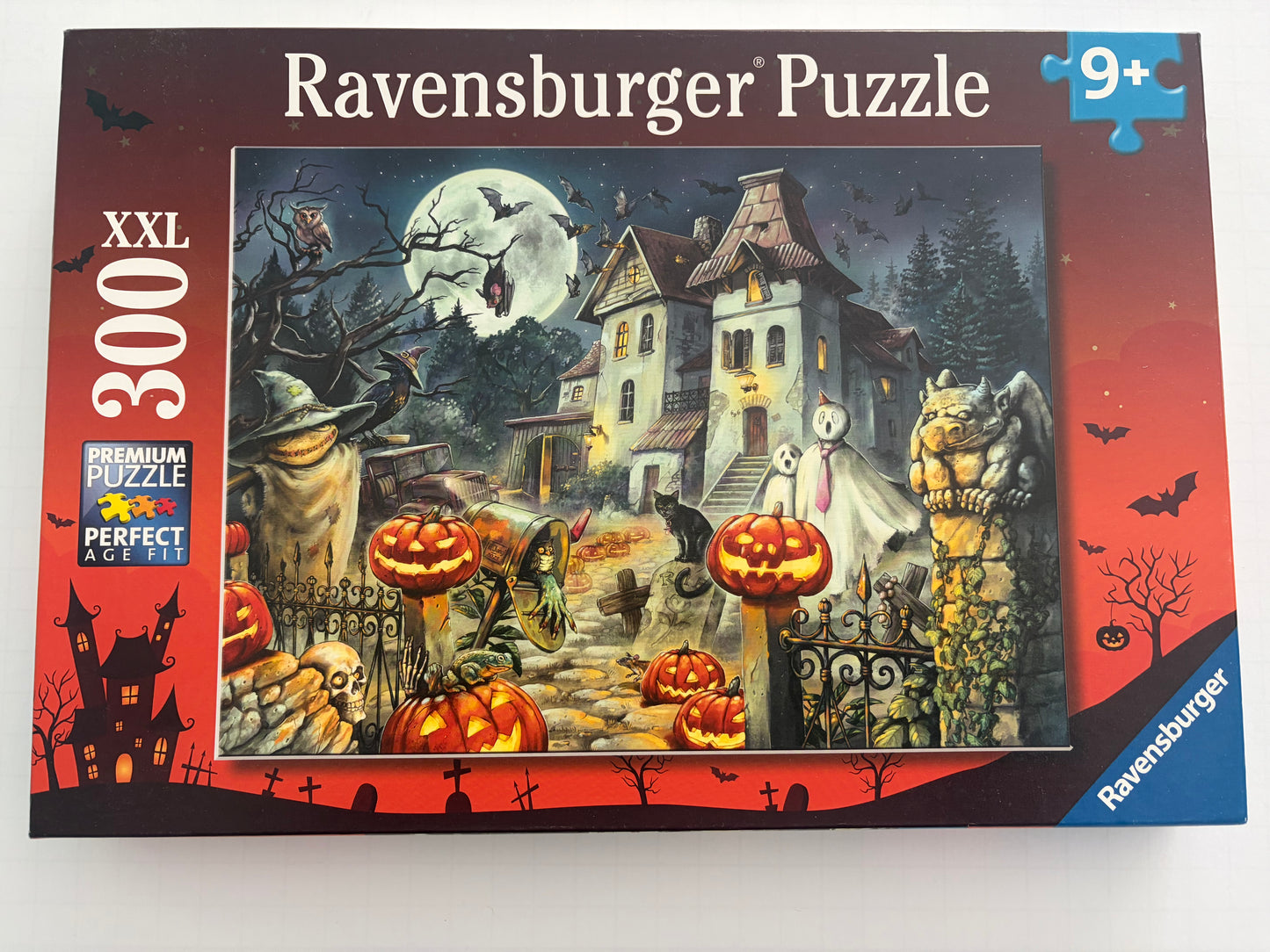 Seller #91 300pc. Ravensburger Puzzle "The Halloween House" EUC