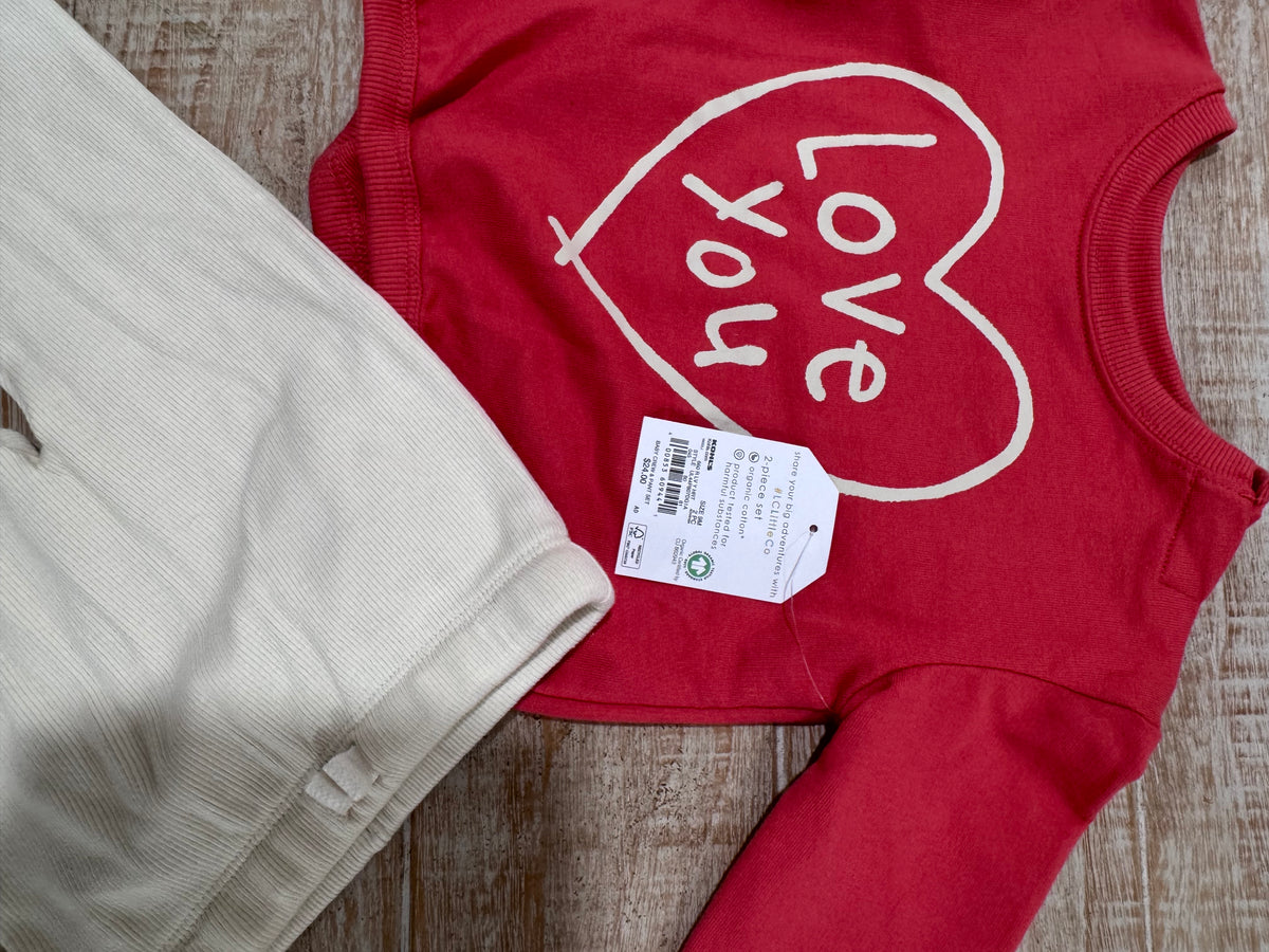 #108 Little Co. 2-piece Set Size 9M NEW