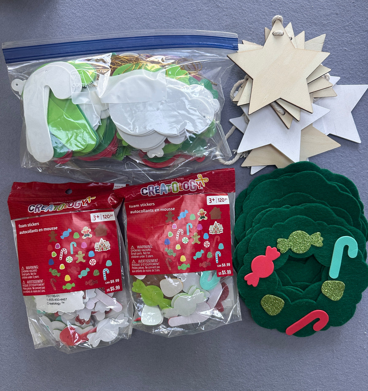 #163 Christmas Craft Supplies