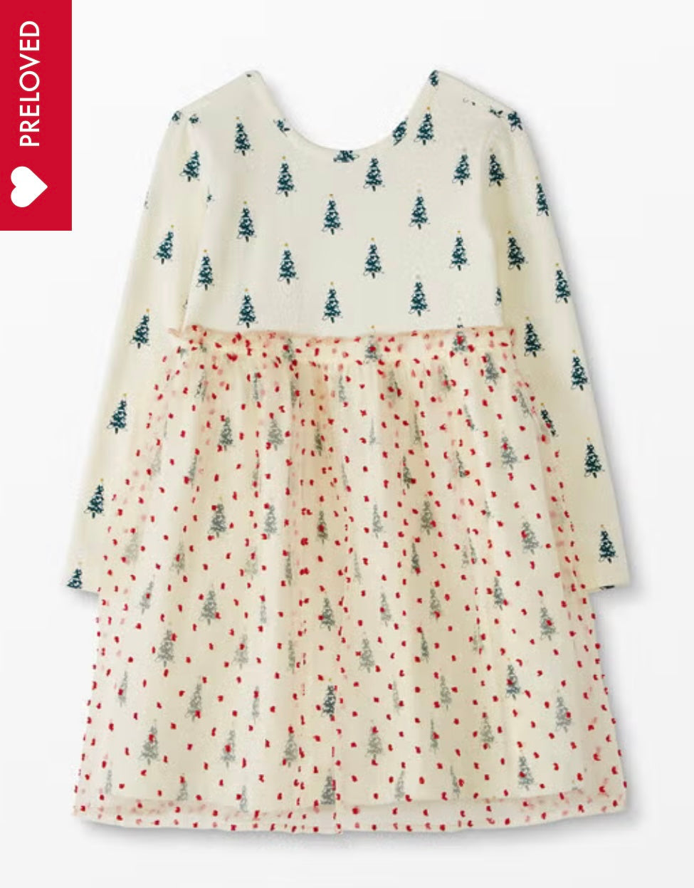 Seller #39 Hanna Christmas dress 4T tulle overlay hard to find