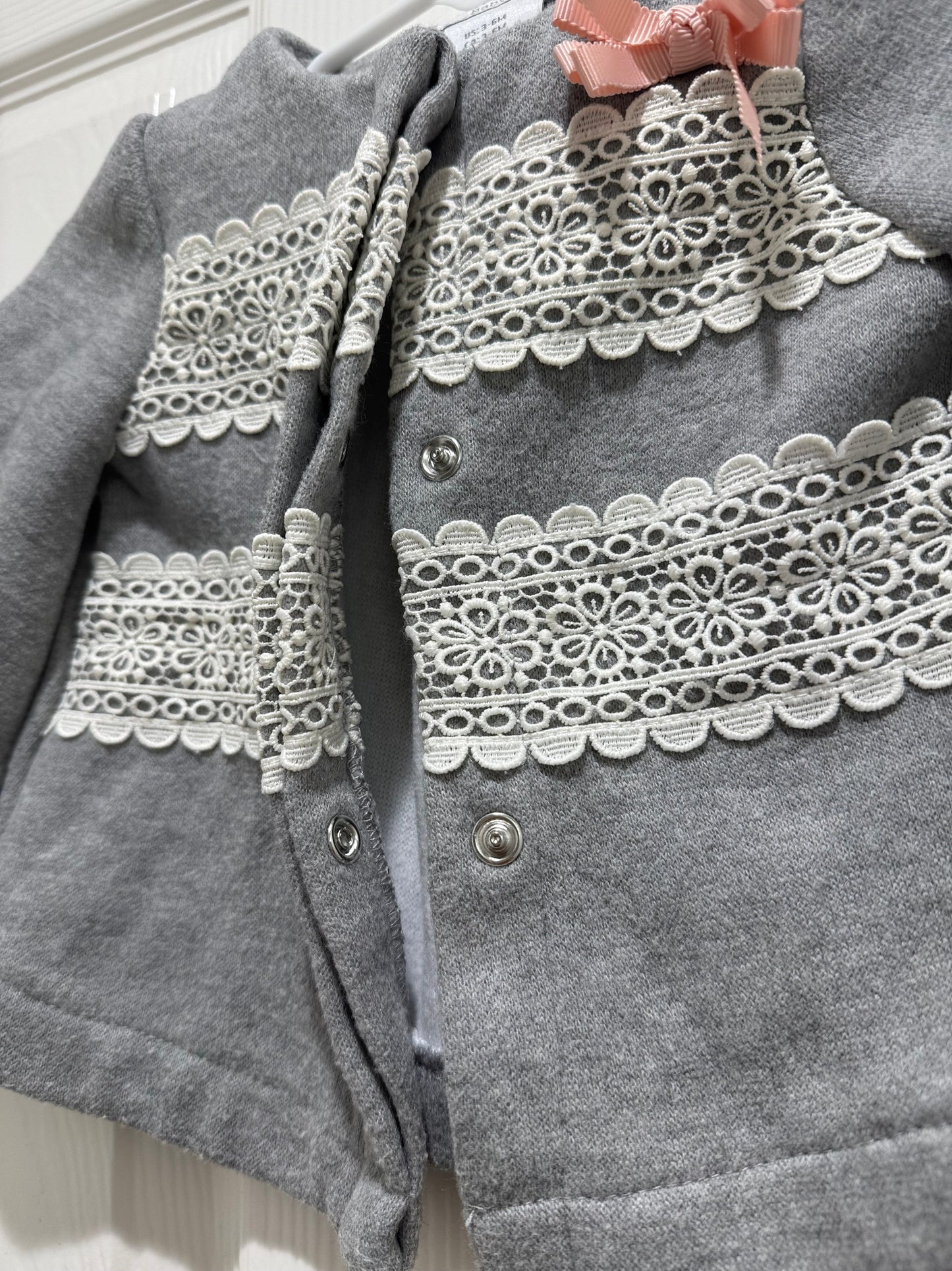 #53 baby girl jacket size 3-6M