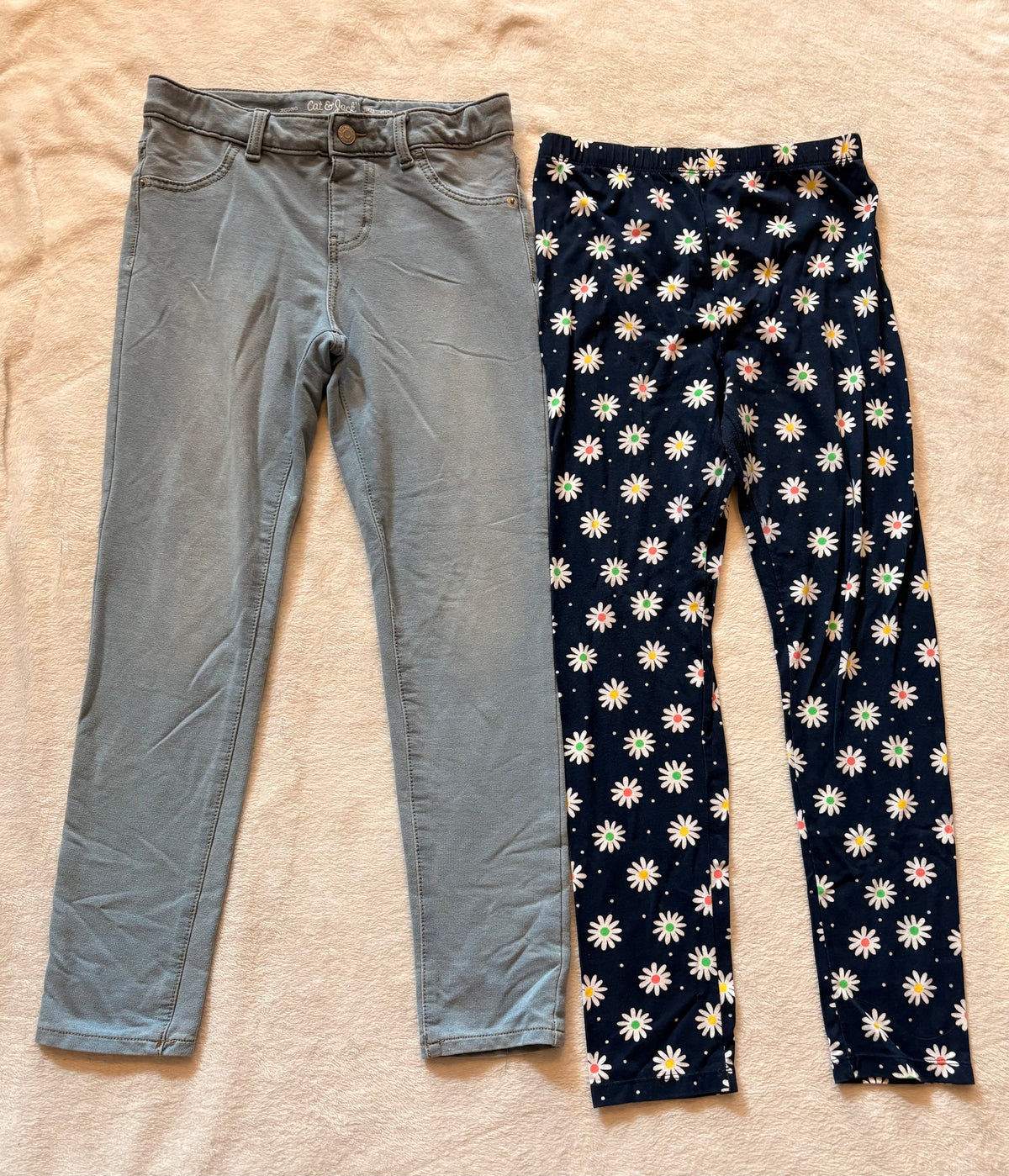 #102 - girls size 10/12 jeans and leggings