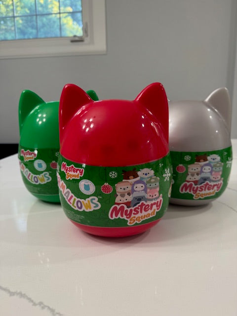 #222 Mystery Squad Holiday Squishmallows (Set of 3) NIB