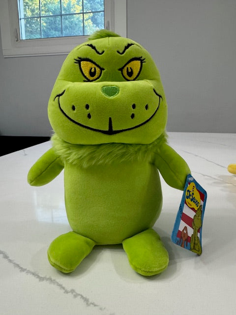 #222 10 in Weighted Grinch Plush NWT