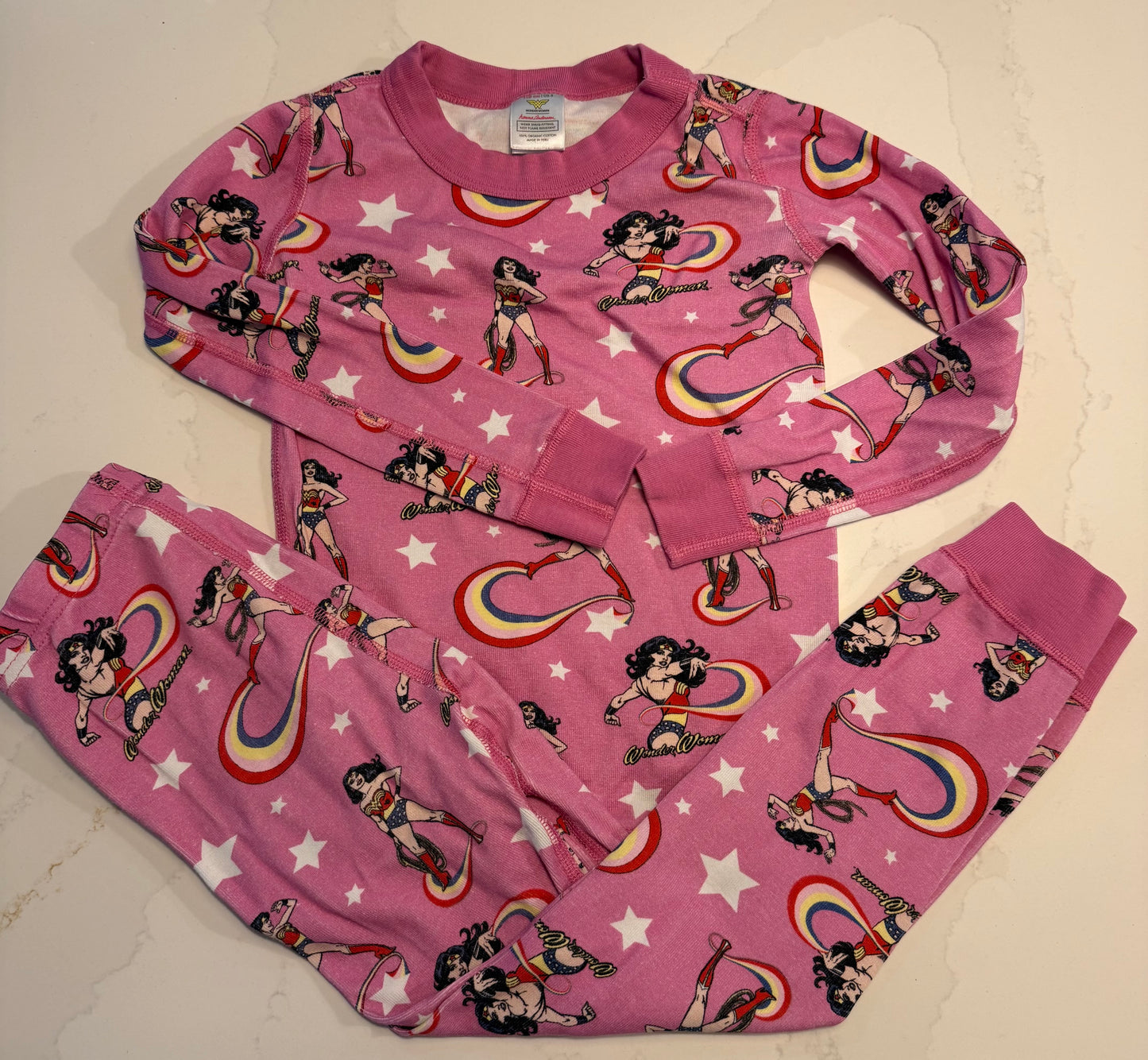 #133 Hanna andersson Wonder Woman pajamas 5