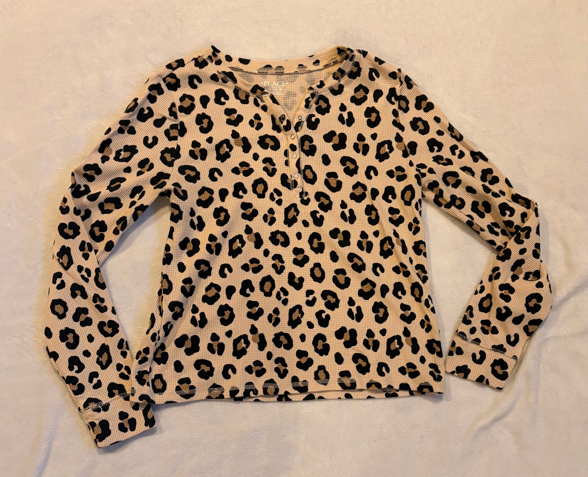 #102 - *Reduced* Children's Place girls size 16 waffle knit long sleeve