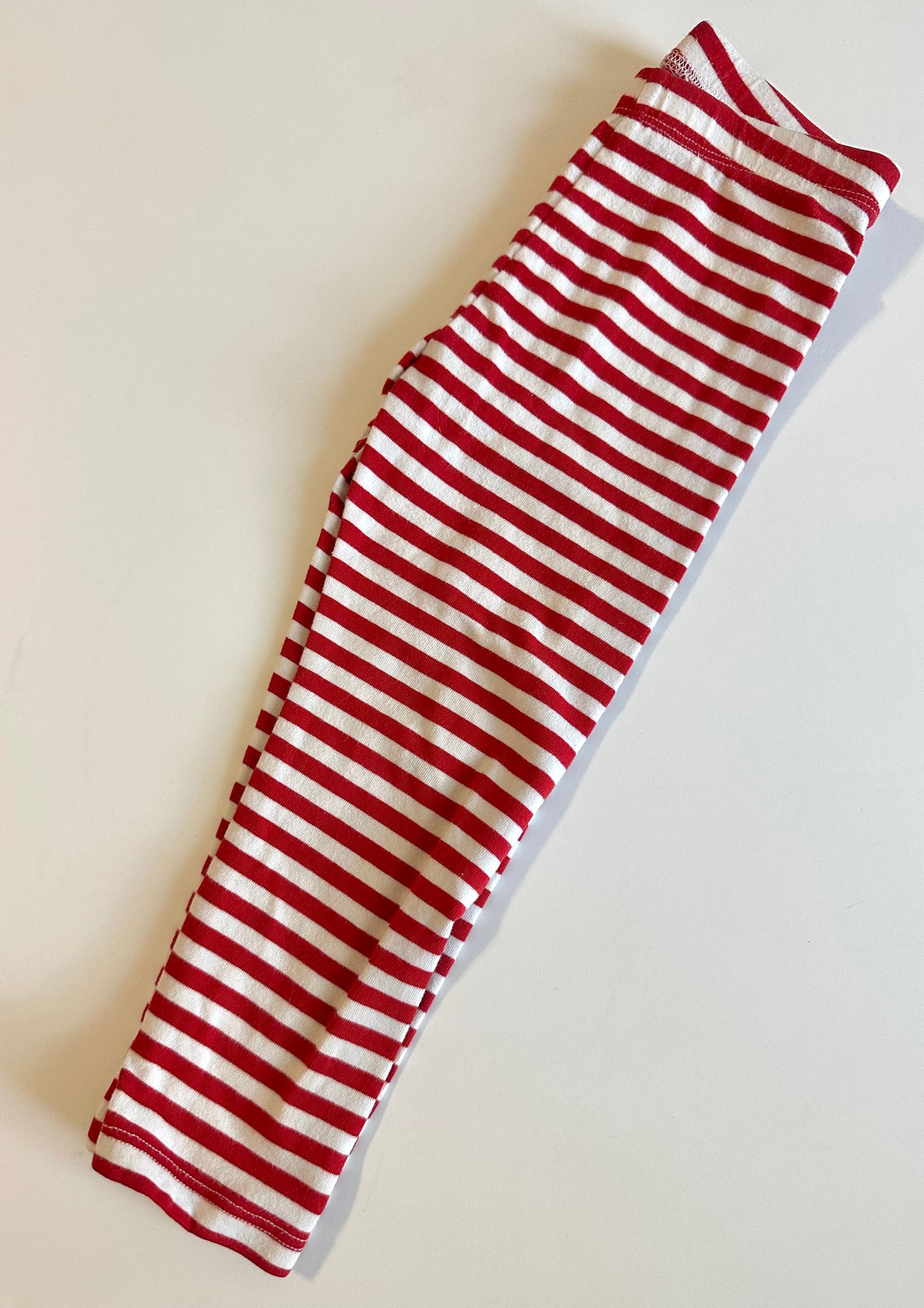 Seller #39 C&J girls 2T red striped leggings
