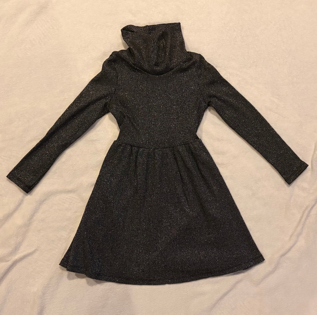 #102 - Rare Editions girls size 12 long sleeve dress