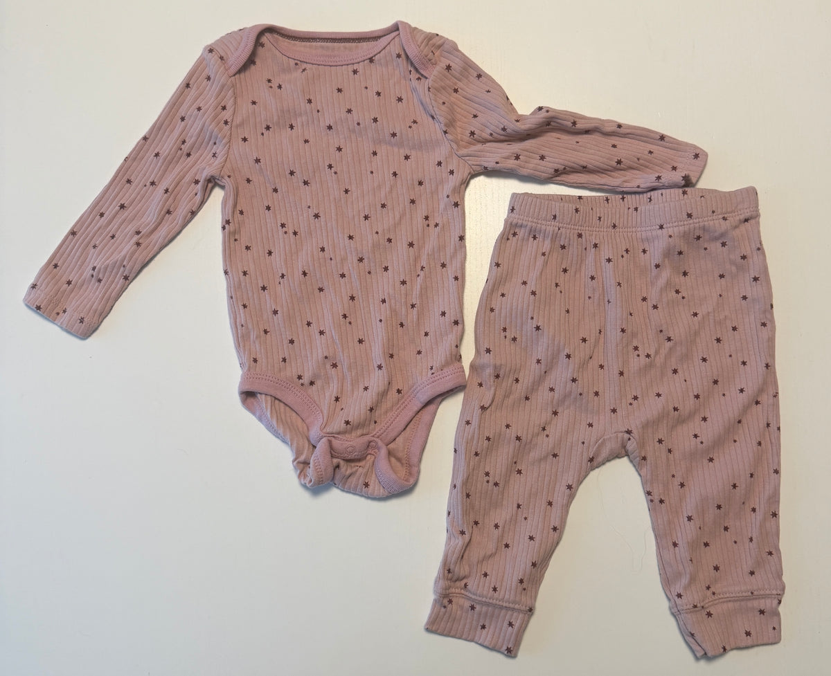 #93 NEW Cloud Island set girls size 6-9 months