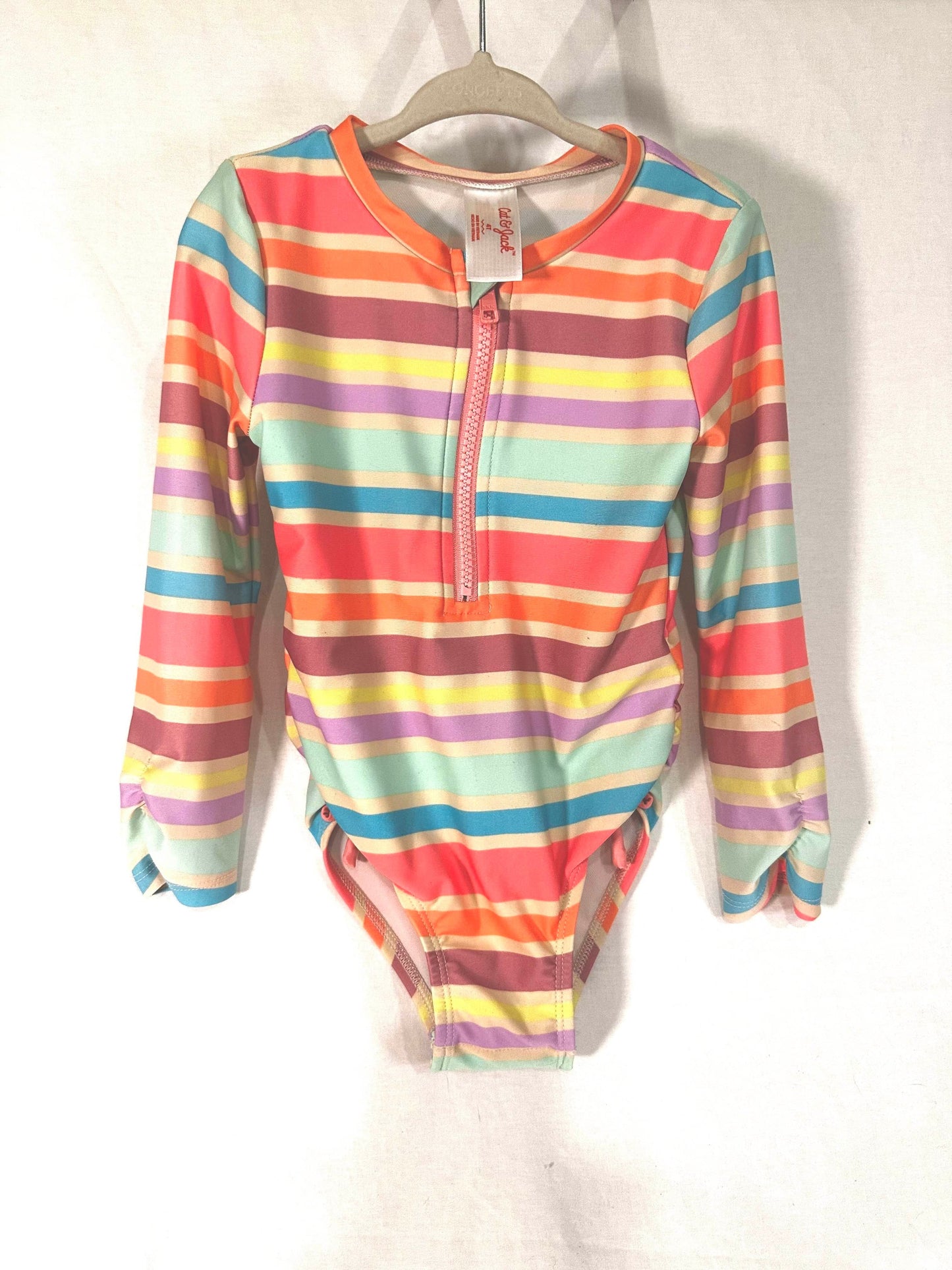 #40 *REDUCED* Cat & Jack Rainbow Swimsuit, 4T
