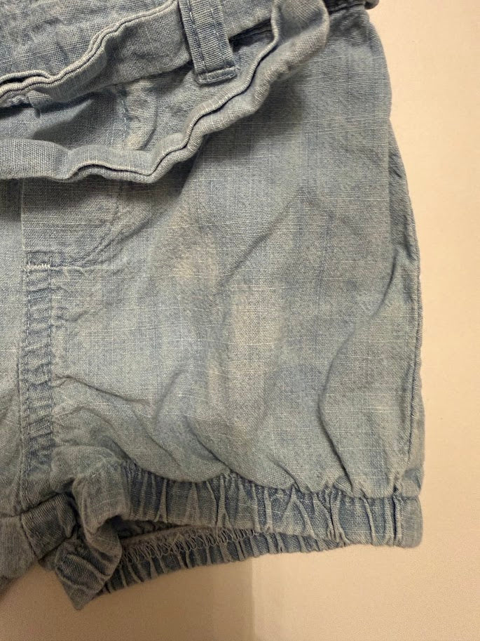 #78 REDUCED Osh Kosh Chambray Shorts Girls 6M