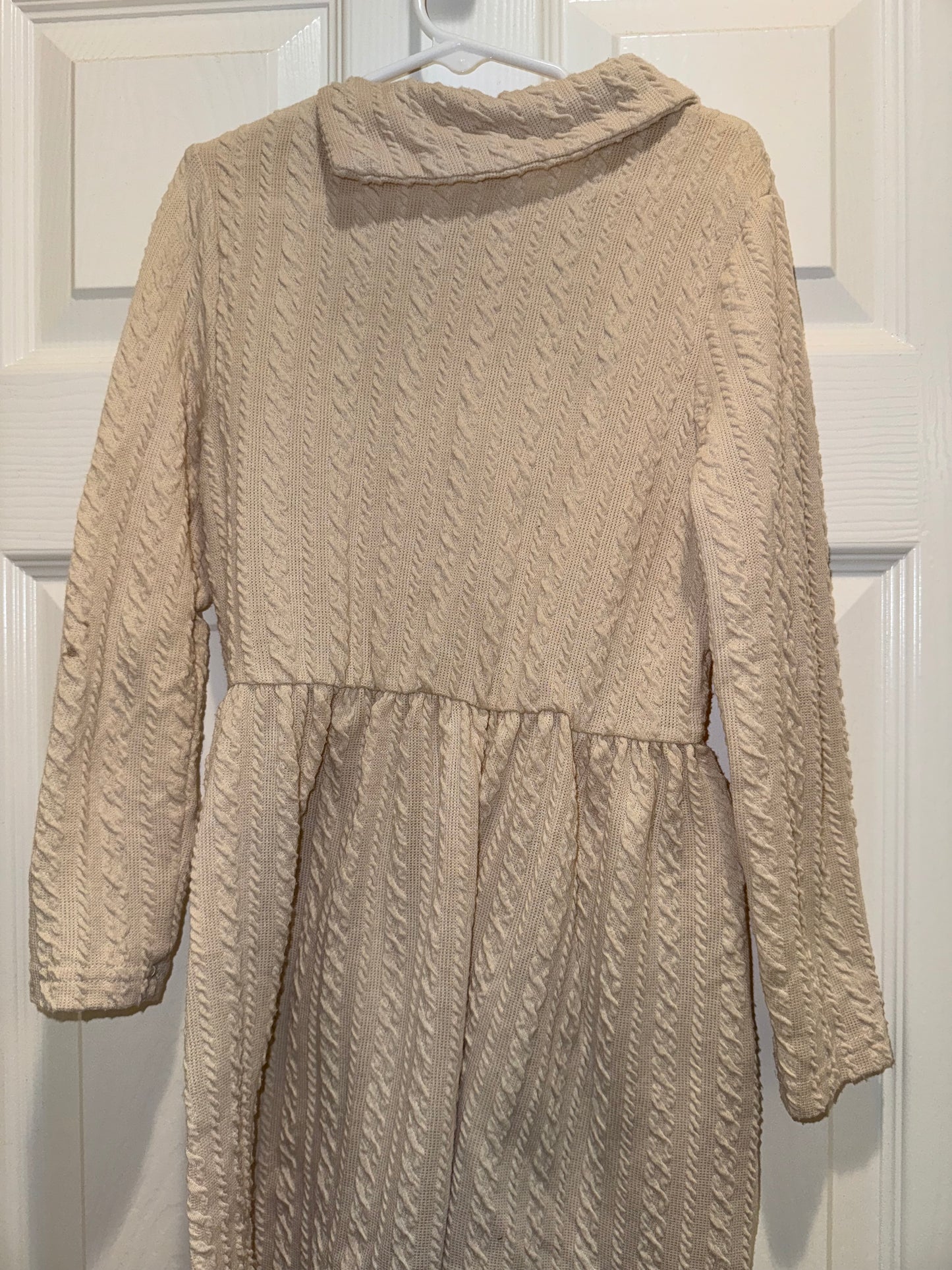 #53 girl long sleeve dress size 7