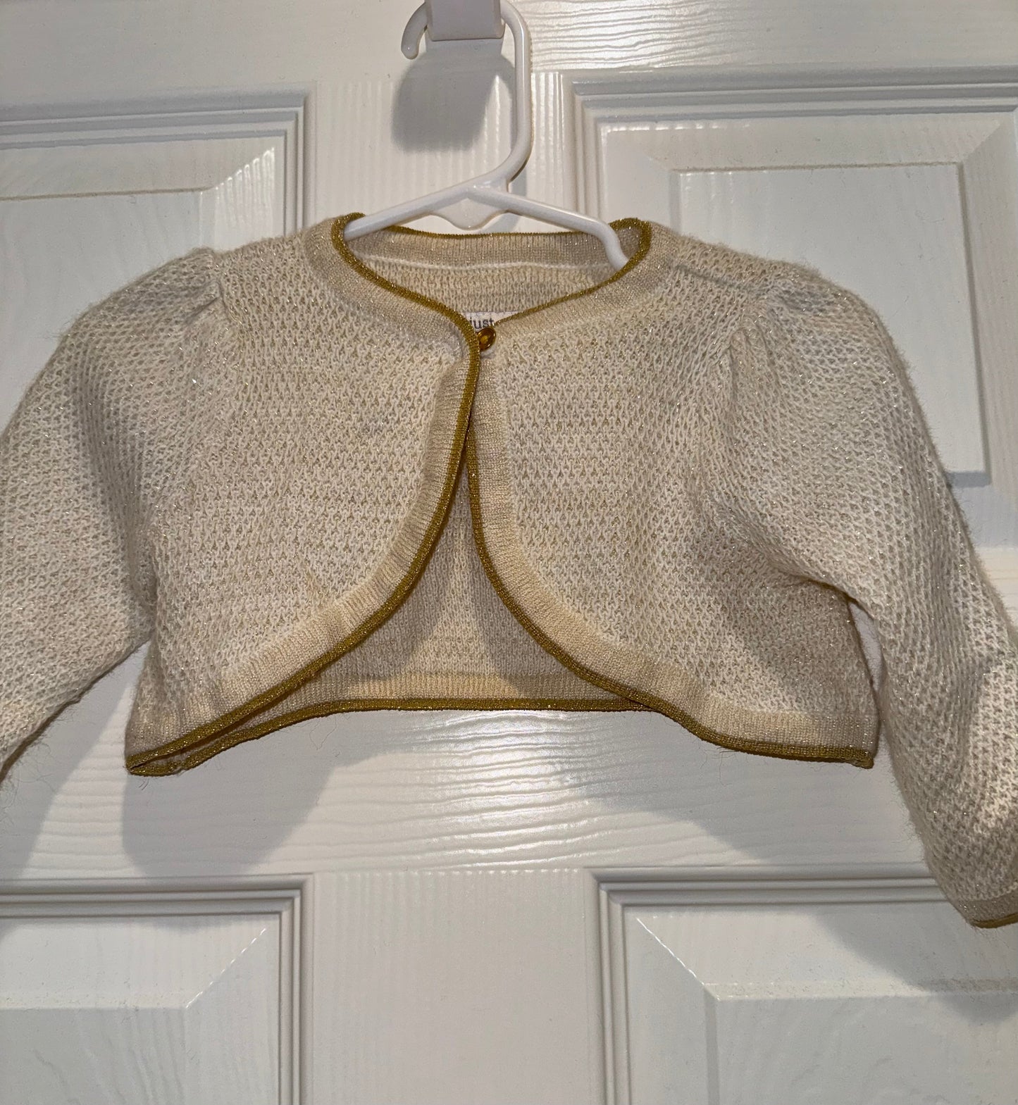 #53 baby girl cardigan from carters size 6M