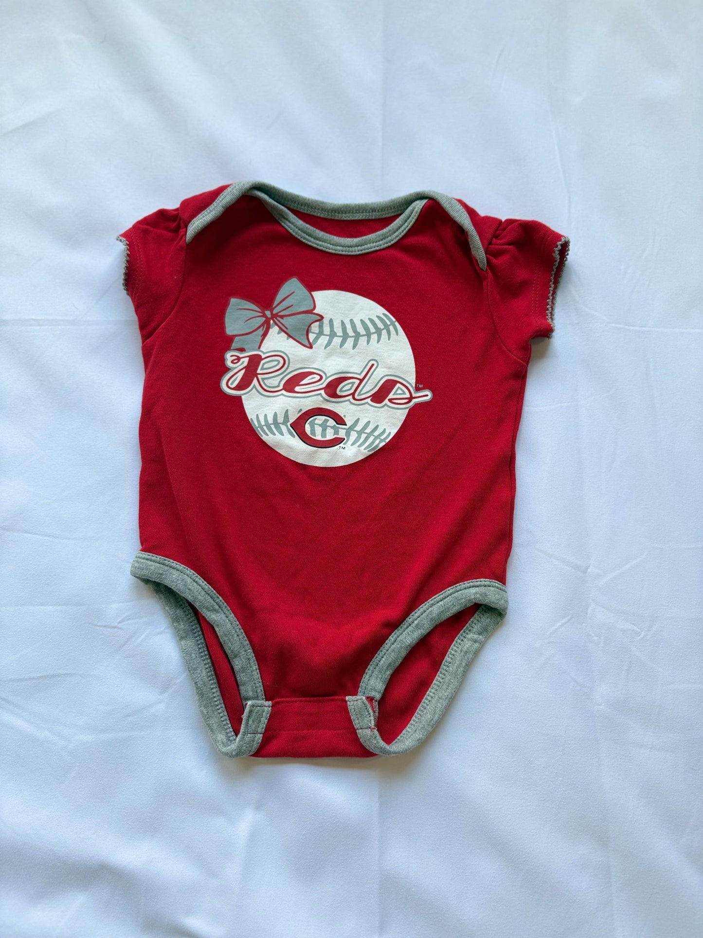 #88 REDUCED Cincinnati Reds Onesie Girls Size 12M