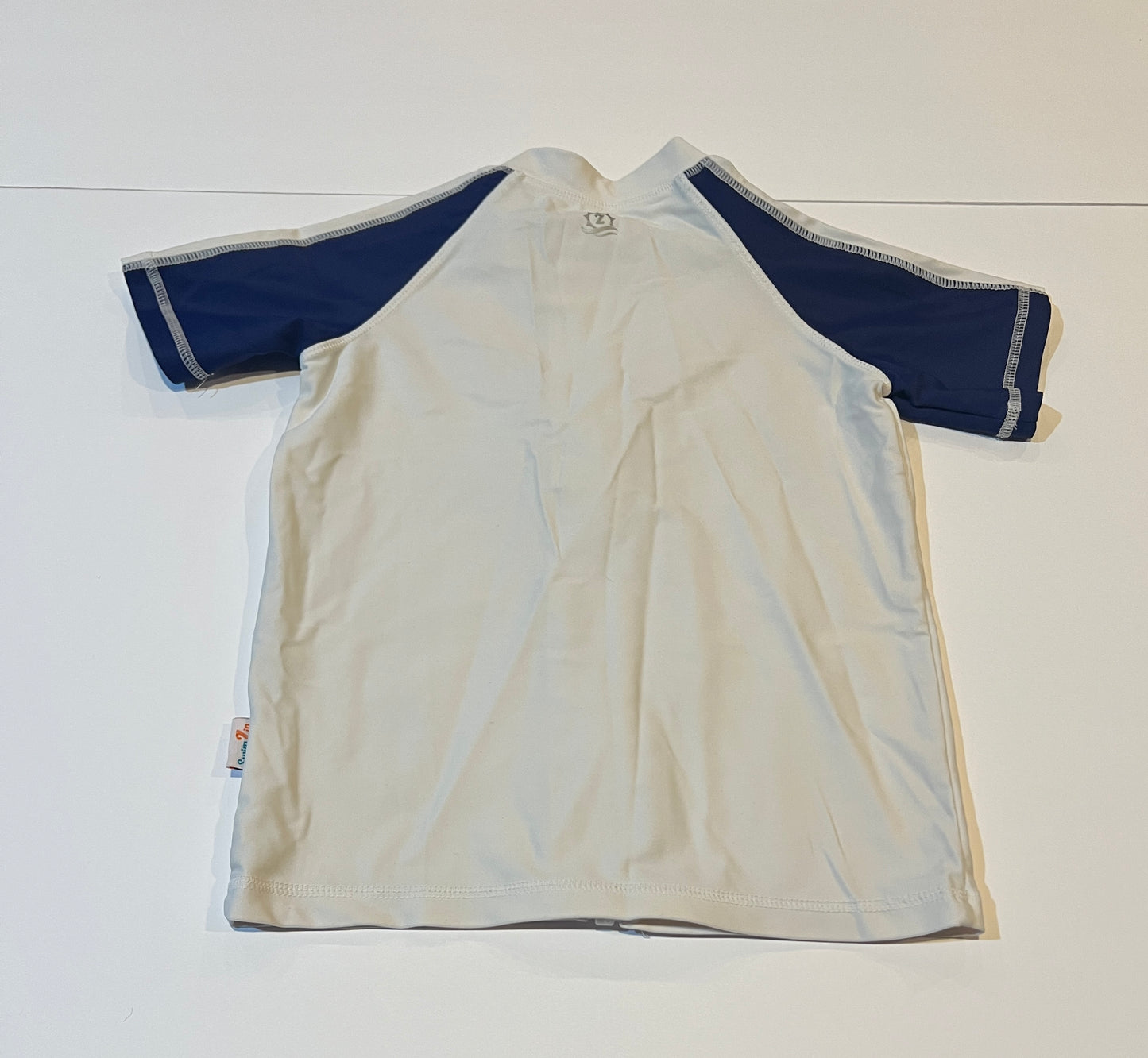 #141 Boys 5 SwimZip Rashguard Set