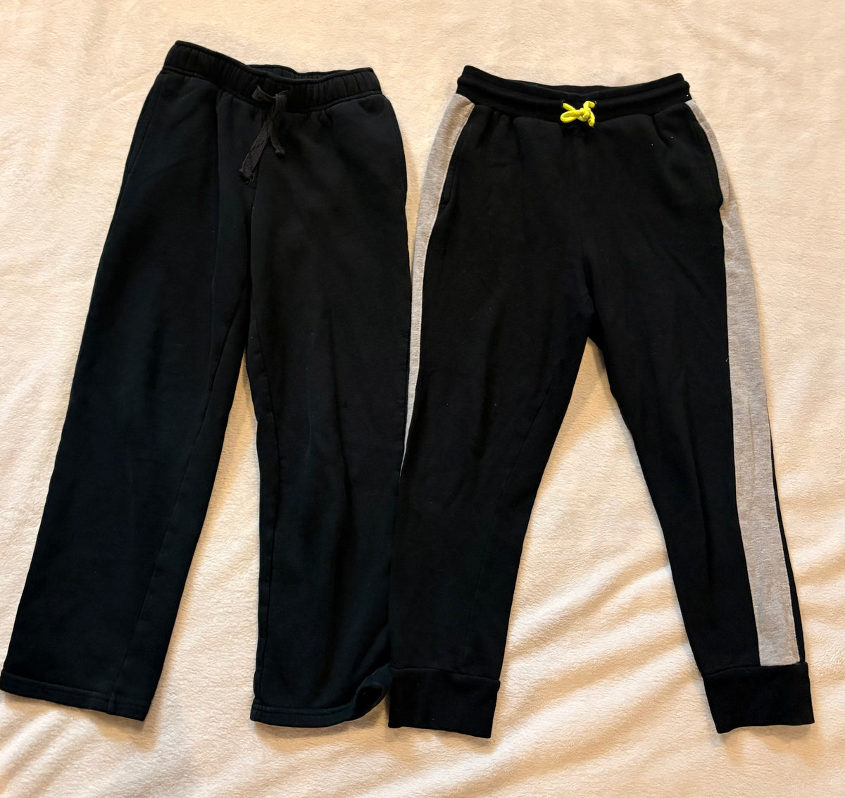 #102 - boys size 6/7 and 7/8 black pants