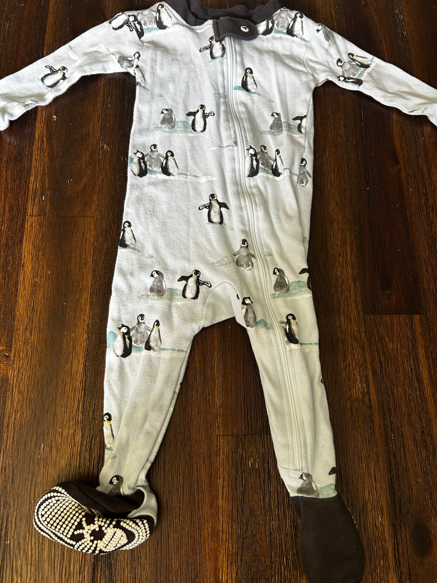 Seller #21 Burt’s bees 3-6mo penguin sleeper