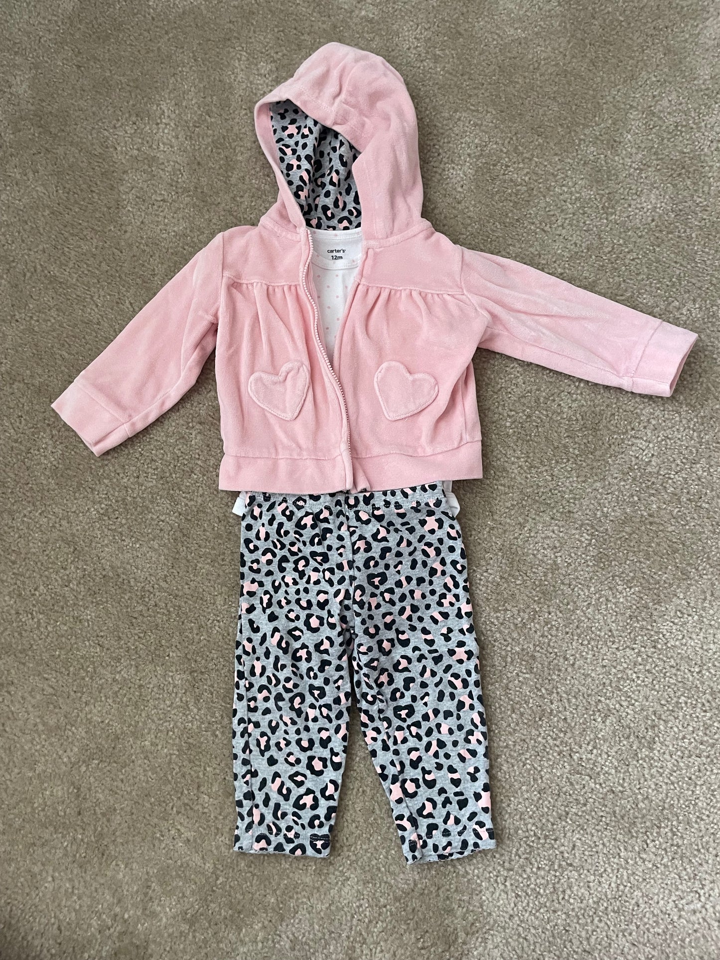 Seller 129- Girls 12 month sweatsuit
