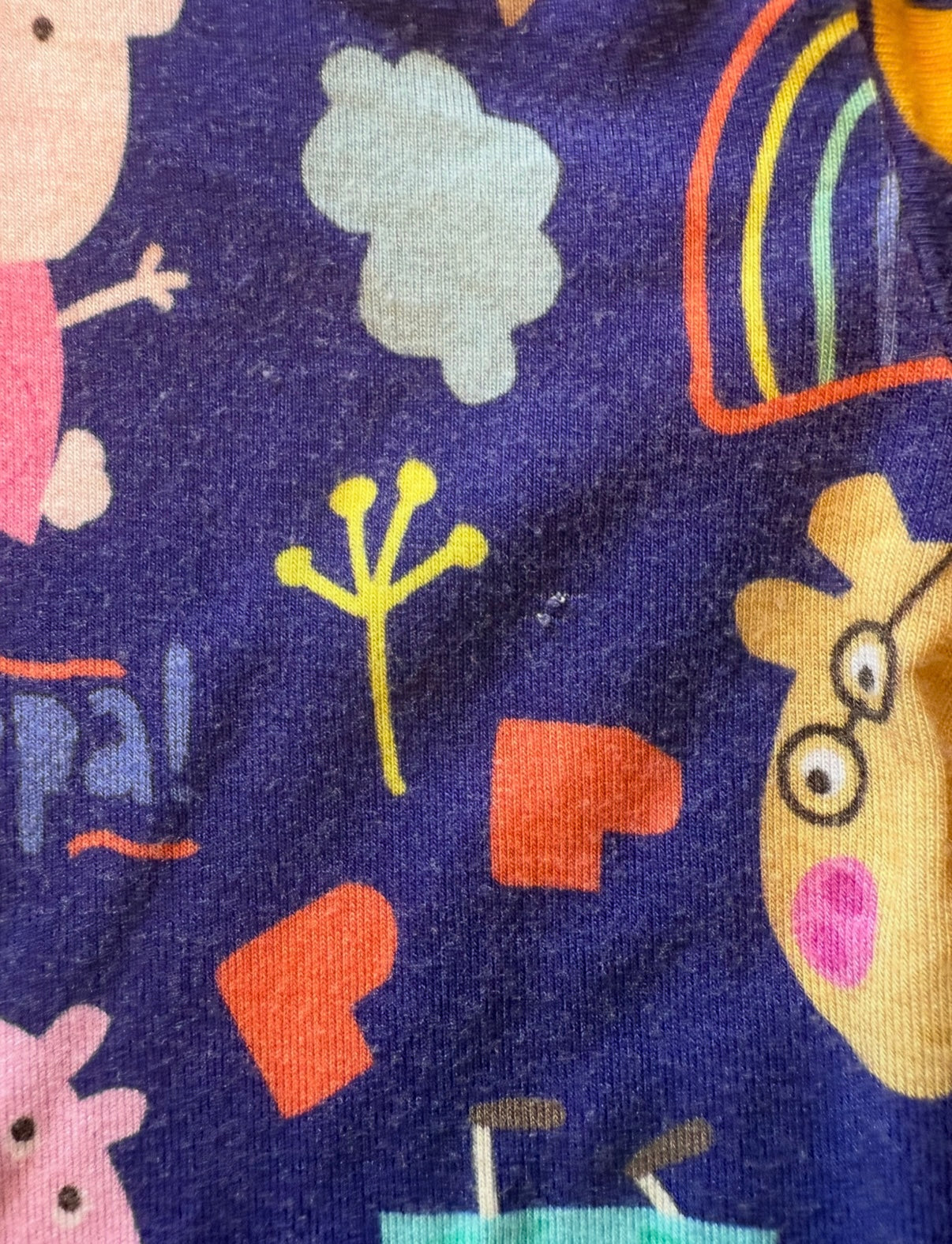 #51 REDUCED 12-18M Bums & Roses x Peppa Pig Bamboo Twirl Bodysuit Dress
