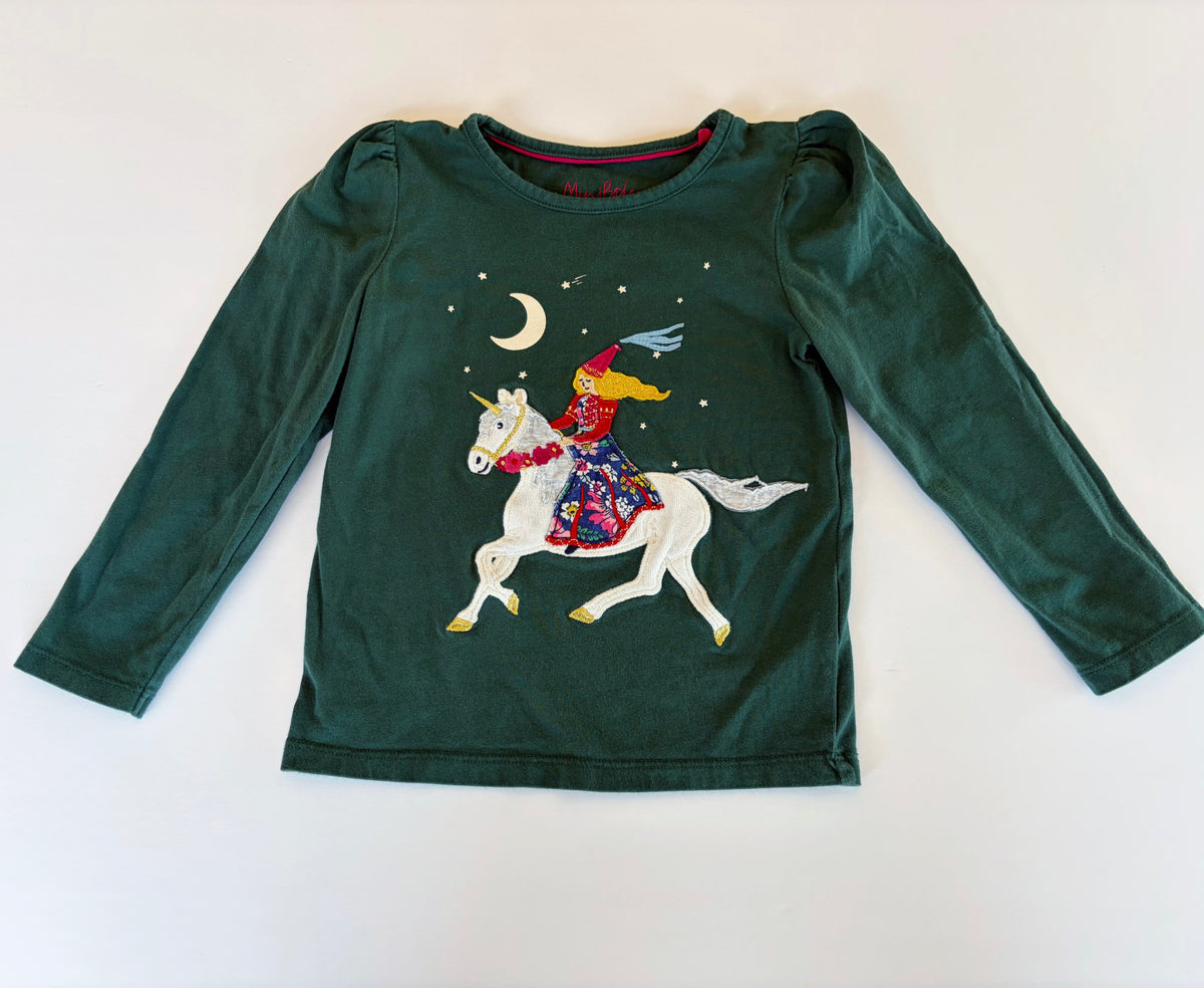 #96 | Size 4-5Y | Mini Boden Girls Princess Shirt